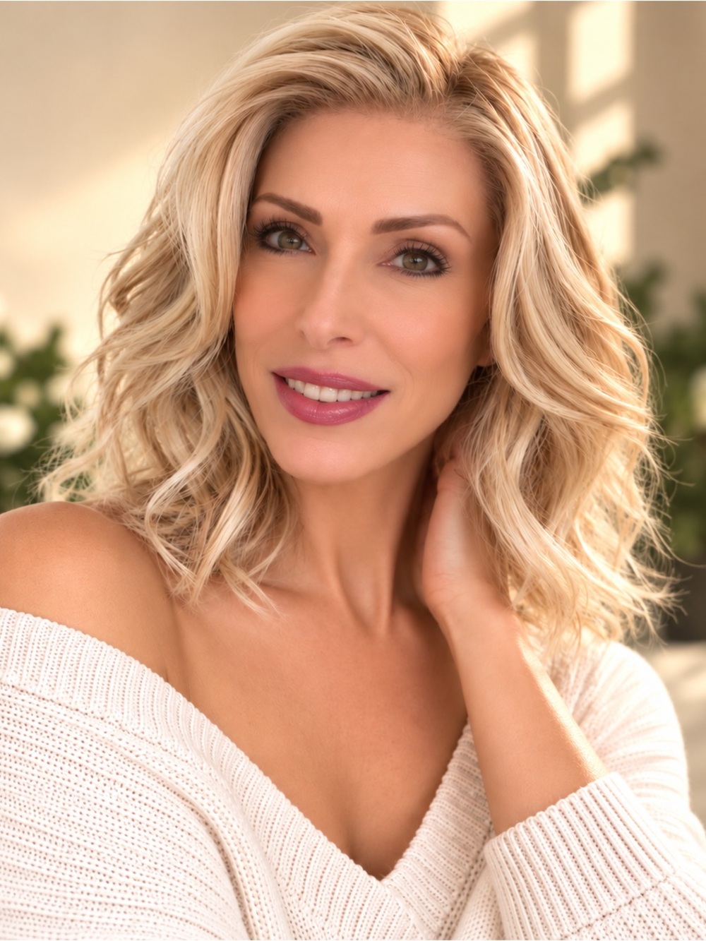 NWT Rene of Paris Dazzling Wavez Lace Front Wig- Color Creamy Toffee